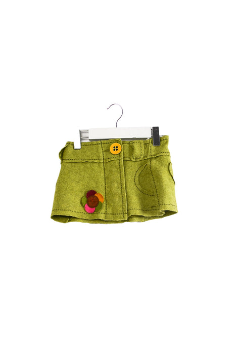 A Green Short Skirts from Catimini in size 3T for girl. (Front View)