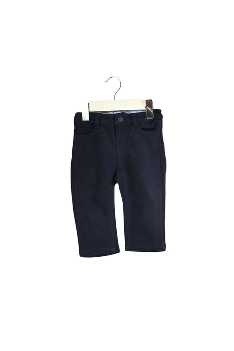 A Navy Casual Pants from Jacadi in size 6-12M for boy. (Front View)