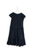 A Navy Short Sleeve Dresses from Nicholas & Bears in size 8Y for girl. (Front View)
