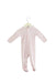 A Pink Long Sleeve Jumpsuits from Chicco in size 3-6M for girl. (Back View)