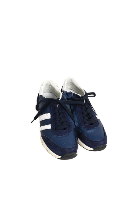 A Navy Sneakers from Hip in size 10Y for boy. (Front View)