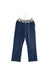 A Navy Sweatpants from Miki House in size 2T for girl. (Front View)