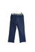 A Navy Sweatpants from Miki House in size 2T for girl. (Back View)