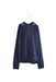 A Navy Sweatshirts from Crewcuts in size 8Y for girl. (Front View)