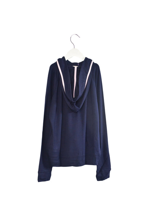 A Navy Sweatshirts from Crewcuts in size 8Y for girl. (Back View)