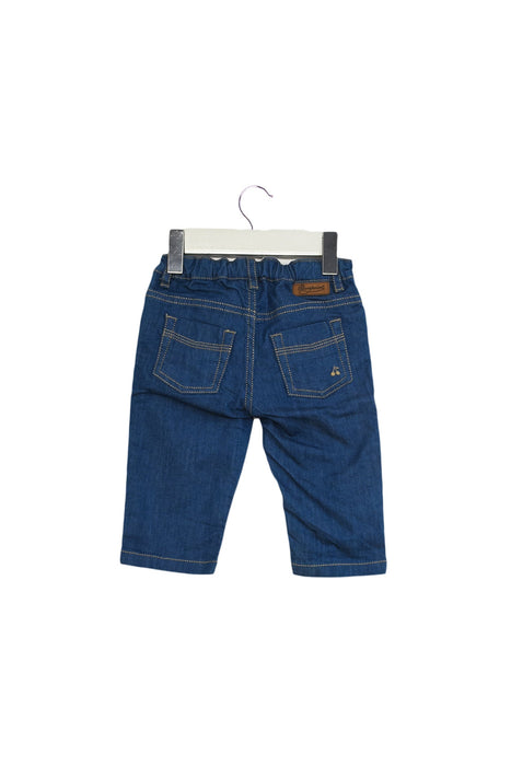 A Blue Jeans from Bonpoint in size 3-6M for girl. (Back View)