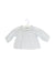 A White Long Sleeve Tops from Bonpoint in size 0-3M for girl. (Front View)