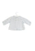 A White Long Sleeve Tops from Bonpoint in size 0-3M for girl. (Back View)