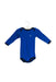 A Blue Long Sleeve Bodysuits from Petit Bateau in size 3-6M for boy. (Front View)