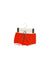 A Red Shorts from Petit Bateau in size 3-6M for neutral. (Front View)