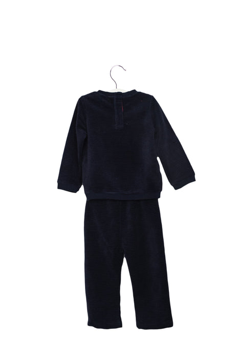 A Navy Pants Sets from Joules in size 6-12M for girl. (Back View)