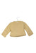 A Gold Cardigans from Catimini in size 6-12M for girl. (Back View)