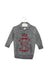 A Grey Sweater Dresses from Seed in size 3-6M for girl. (Front View)