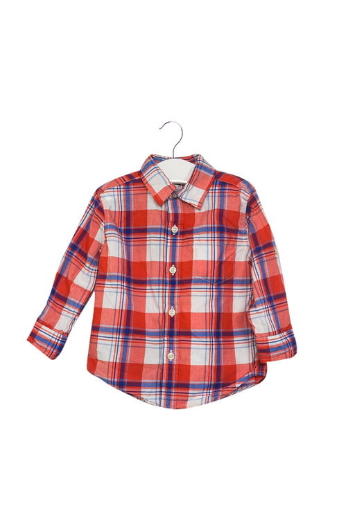 A Red Shirts from Janie & Jack in size 12-18M for boy. (Front View)