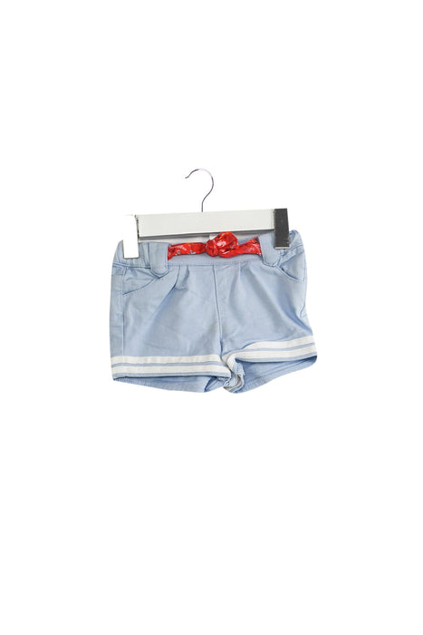 A Blue Shorts from Sergent Major in size 0-3M for girl. (Front View)