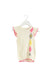 A Ivory Short Sleeve Tops from Ferrari in size 2T for girl. (Front View)