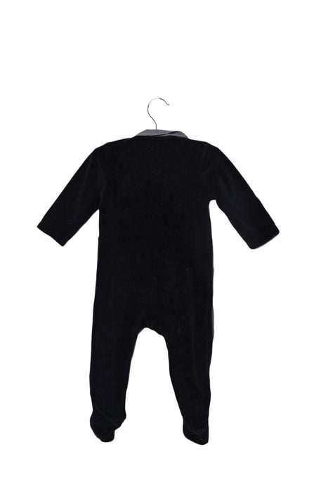 A Navy Long Sleeve Jumpsuits from Jacadi in size 3-6M for boy. (Back View)