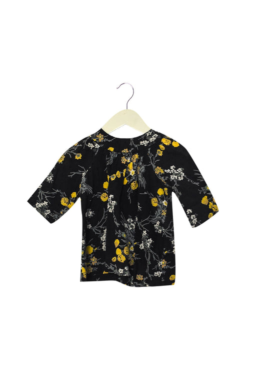 A Grey Long Sleeve Dresses from Bonpoint in size 3-6M for girl. (Front View)