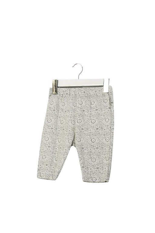 A Grey Sweatpants from Comme Ca Ism in size 3-6M for girl. (Front View)