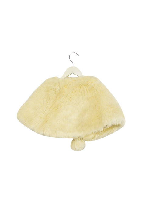 A White Capes & Ponchos from Rachel Riley in size 4T for girl. (Back View)