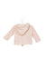 A Pink Zippered Sweatshirts from Trussardi in size 3-6M for girl. (Back View)
