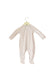 A Pink Long Sleeve Jumpsuits from Knot in size 3-6M for girl. (Back View)