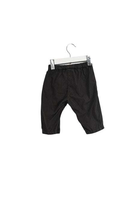 A Grey Casual Pants from Bonpoint in size 3-6M for neutral. (Back View)