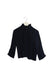 A Navy Long Sleeve Tops from Bonpoint in size 3T for girl. (Front View)