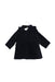 A Navy Coats from Jacadi in size 6-12M for girl. (Front View)