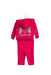 A Pink Pants Sets from Juicy Couture in size 3-6M for girl. (Back View)