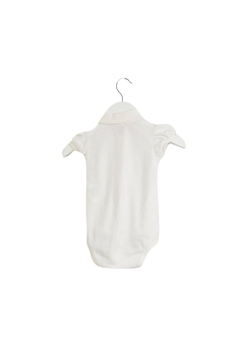 A White Short Sleeve Bodysuits from Ralph Lauren in size 3-6M for girl. (Back View)