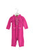A Pink Long Sleeve Jumpsuits from Ralph Lauren in size 3-6M for girl. (Front View)