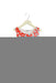 A Red Sleeveless Tops from Simonetta in size 4T for girl. (Front View)
