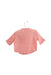 A Pink Long Sleeve Tops from Oaks of Acorn in size 3-6M for girl. (Back View)