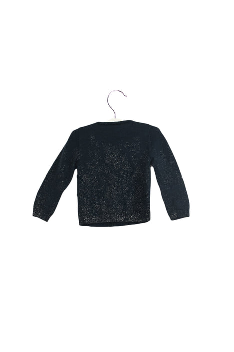 A Green Cardigans from Bonpoint in size 12-18M for girl. (Back View)