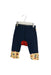 A Navy Sweatpants from Miki House in size 3-6M for boy. (Front View)