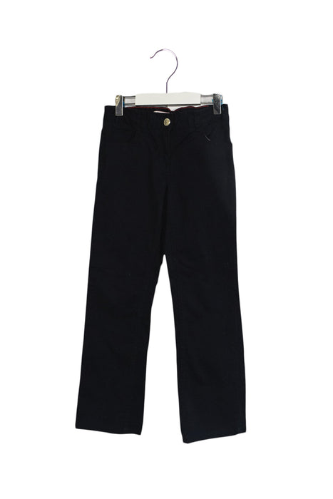 A Navy Casual Pants from Jacadi in size 8Y for girl. (Front View)