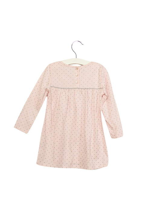 A Pink Nightgowns from The Little White Company in size 18-24M for girl. (Back View)