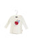 A White Long Sleeve Tops from Paul Smith in size 6-12M for girl. (Front View)