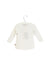 A White Long Sleeve Tops from Paul Smith in size 6-12M for girl. (Back View)