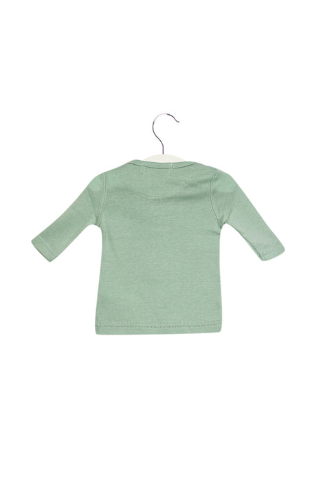 A Blue Long Sleeve Tops from Bonnie Baby in size 0-3M for neutral. (Back View)