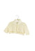 A White Cardigans from Nicholas & Bears in size 0-3M for girl. (Front View)