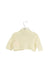 A White Cardigans from Nicholas & Bears in size 0-3M for girl. (Back View)
