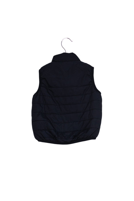 A Navy Vests from IKKS in size 6-12M for boy. (Back View)