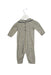 A Grey Long Sleeve Jumpsuits from Bonpoint in size 3-6M for girl. (Back View)