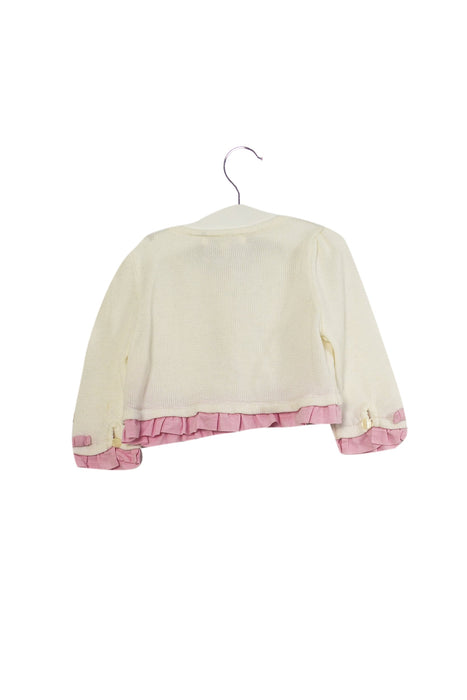A White Cardigans from Nicholas & Bears in size 12-18M for girl. (Back View)