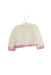 A White Cardigans from Nicholas & Bears in size 12-18M for girl. (Back View)