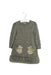 A Grey Sweater Dresses from Nicholas & Bears in size 12-18M for girl. (Front View)