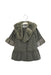 A Grey Coats from Nicholas & Bears in size 12-18M for girl. (Front View)