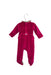 A Pink Long Sleeve Jumpsuits from Jacadi in size 3-6M for girl. (Back View)